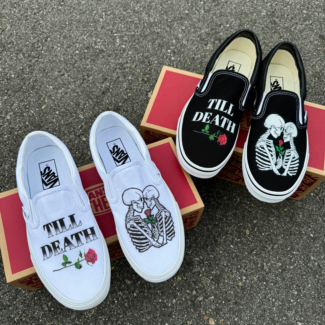 Till Death Wedding Vans - New Style Available!