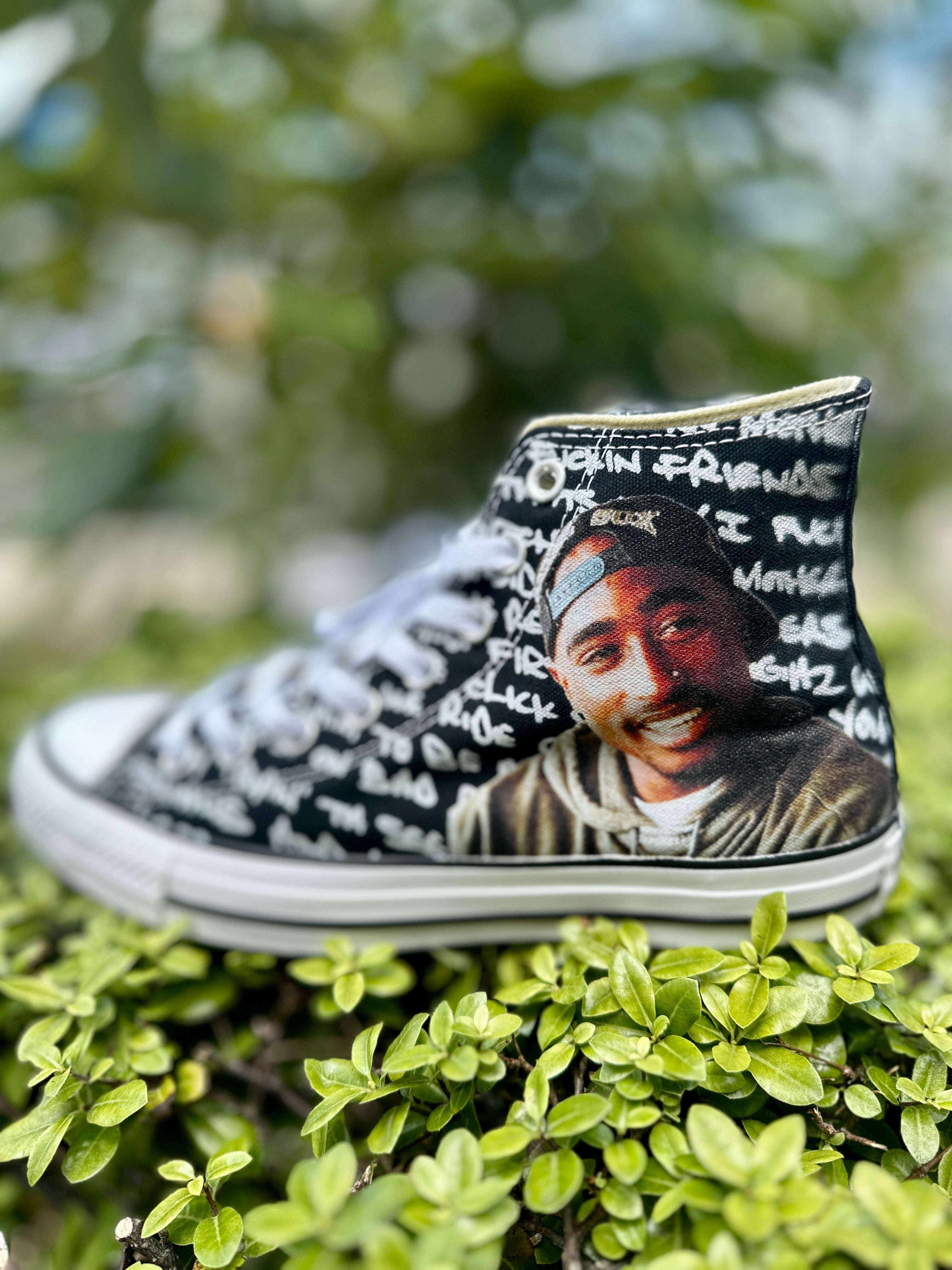 Tupac 2025 custom shoes