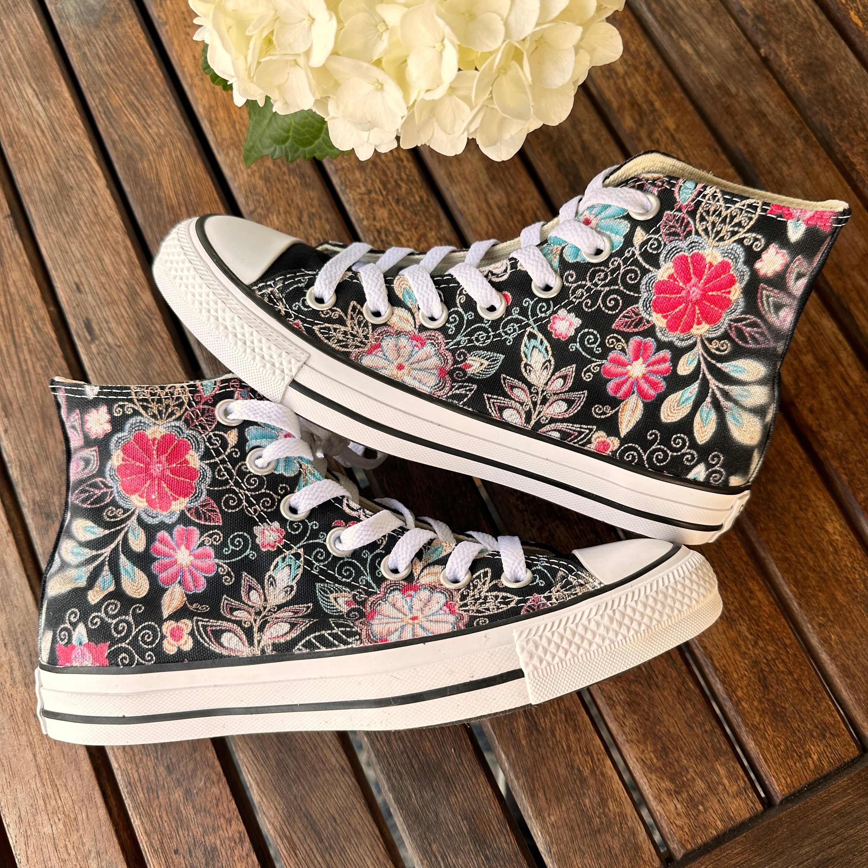 Converse embroidered shoes online