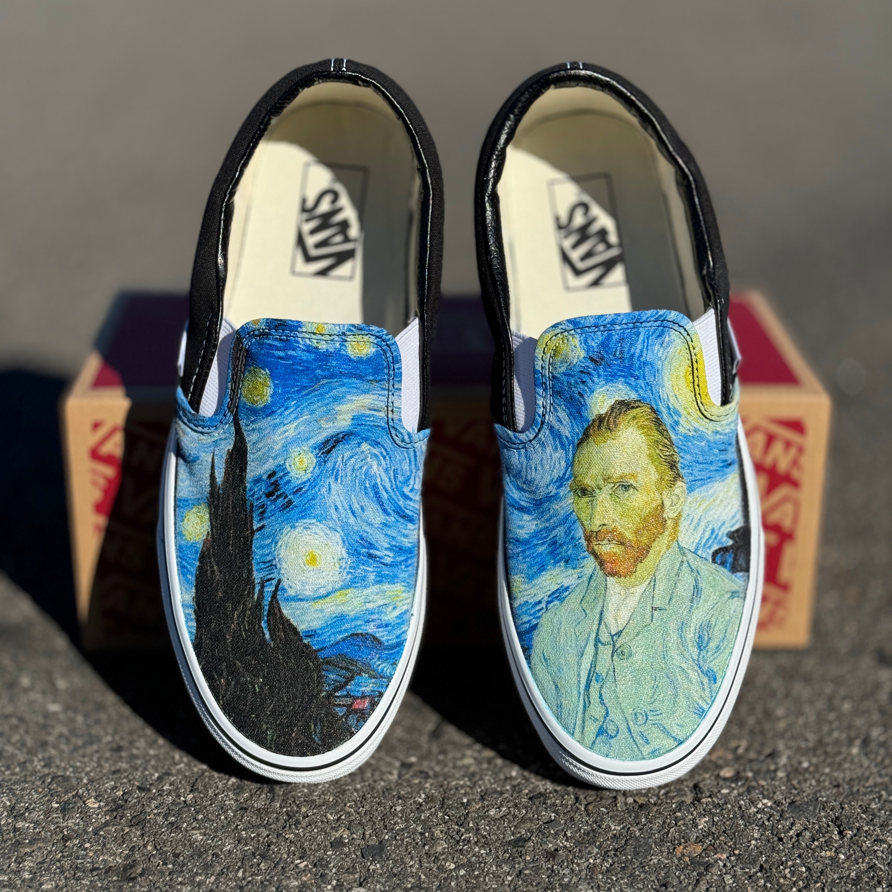 Vans shoes store van gogh