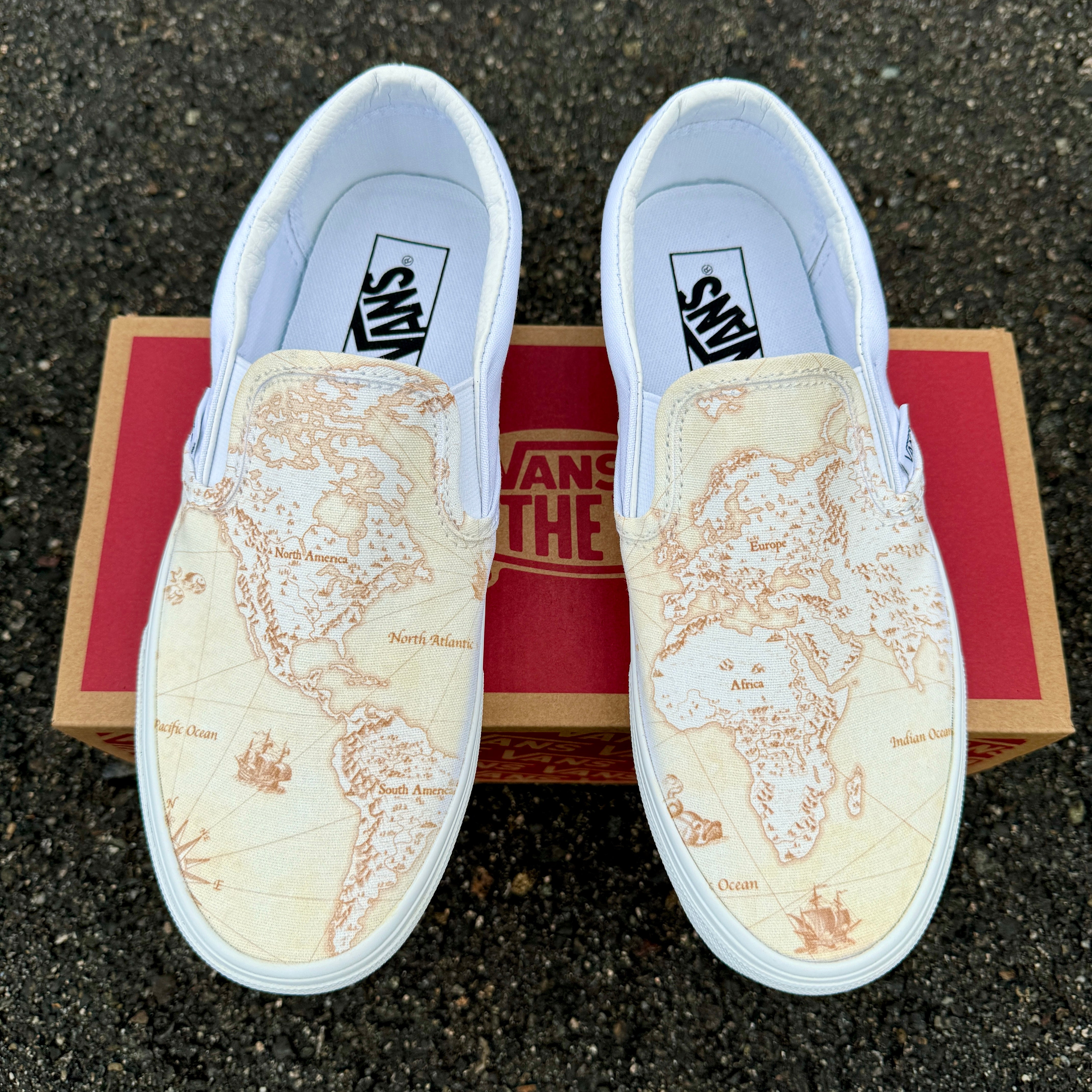 White slip on vans fashion south africa