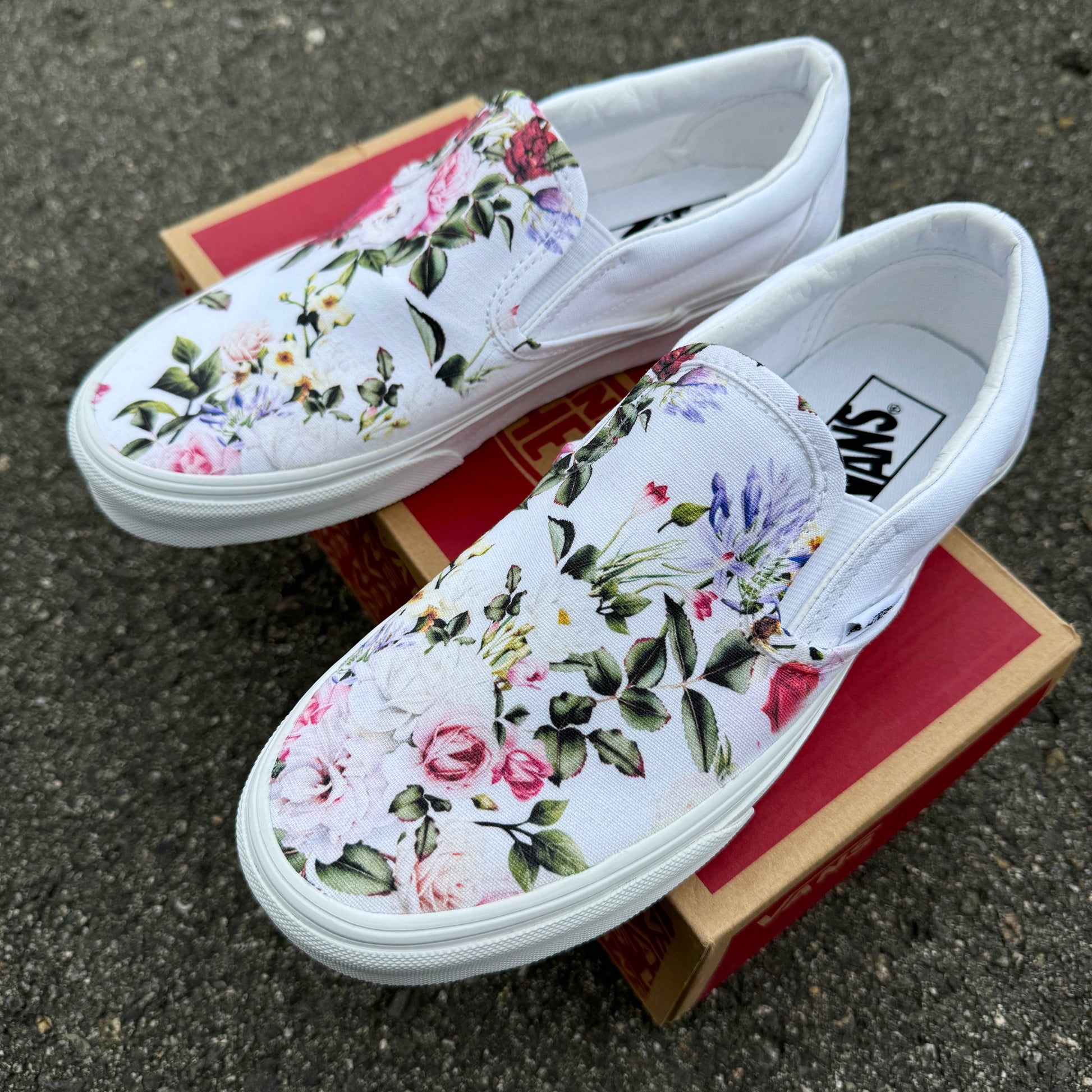 wedding shoes vans slip on for bride