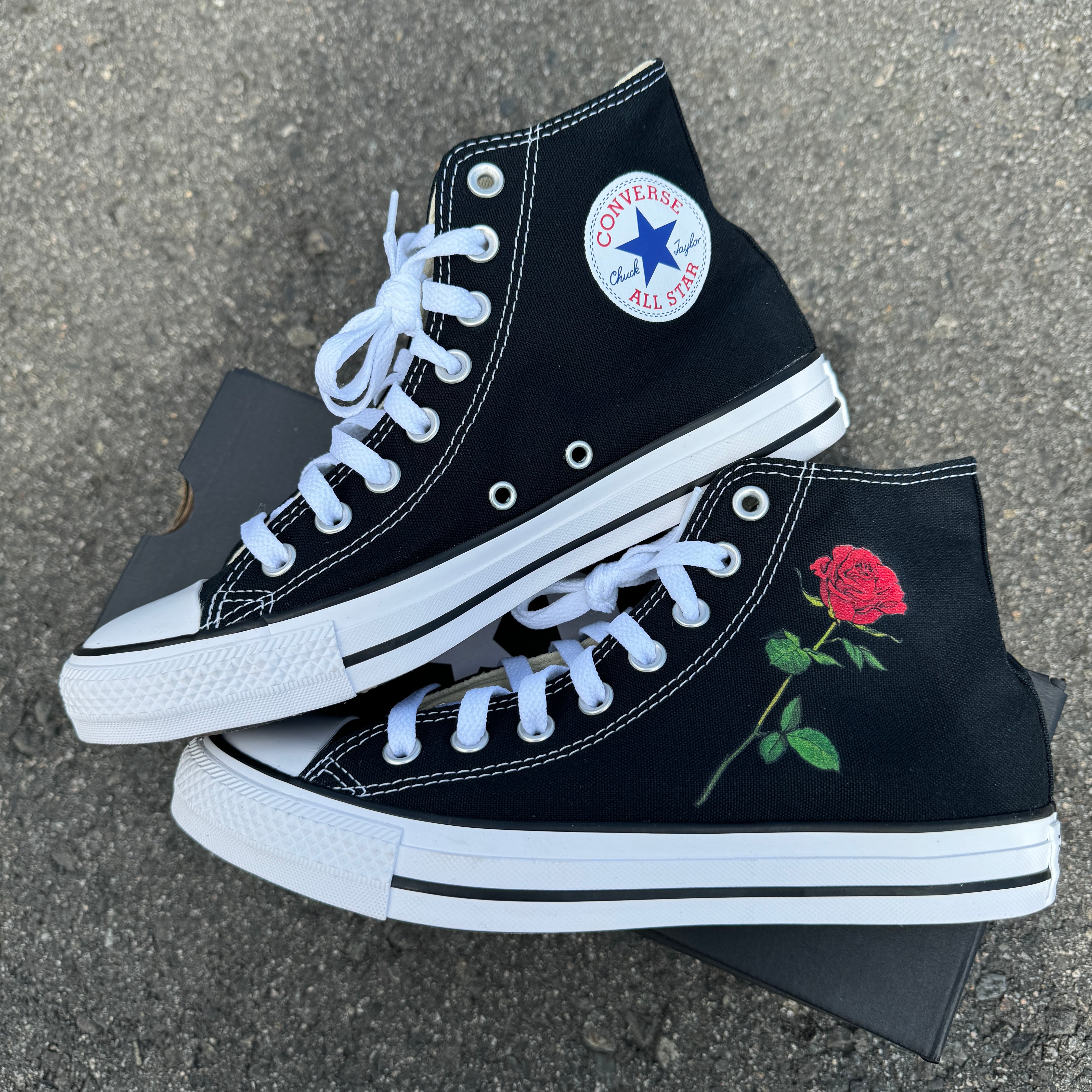 Rose converse high tops on sale