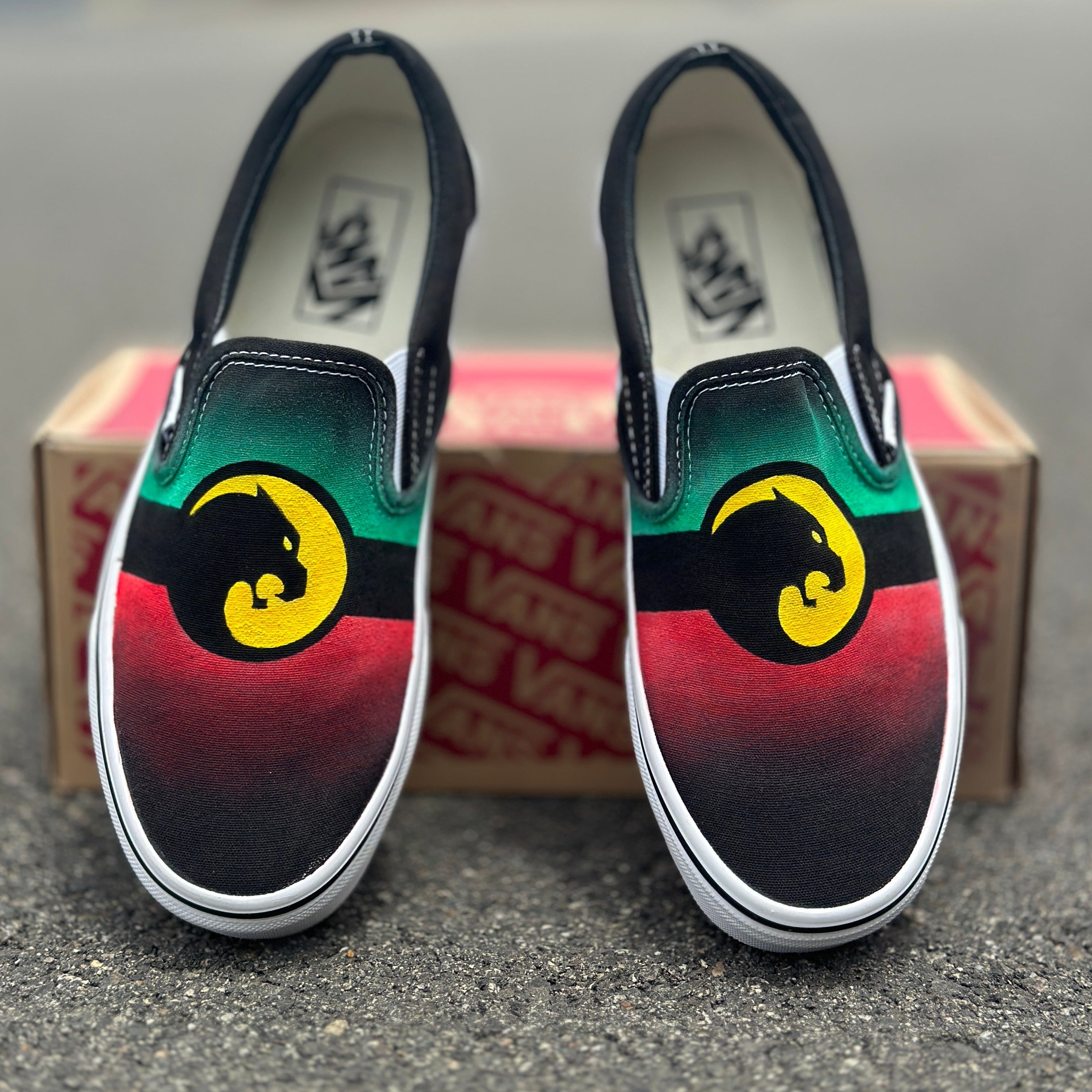 Black panther 2025 vans shoes