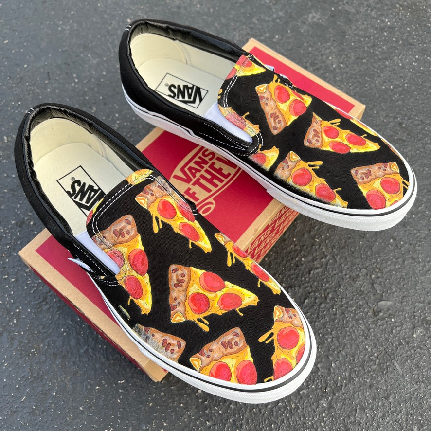 Vans hotsell pizza shoes