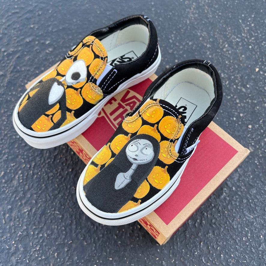 Toddler black hotsell slip on vans