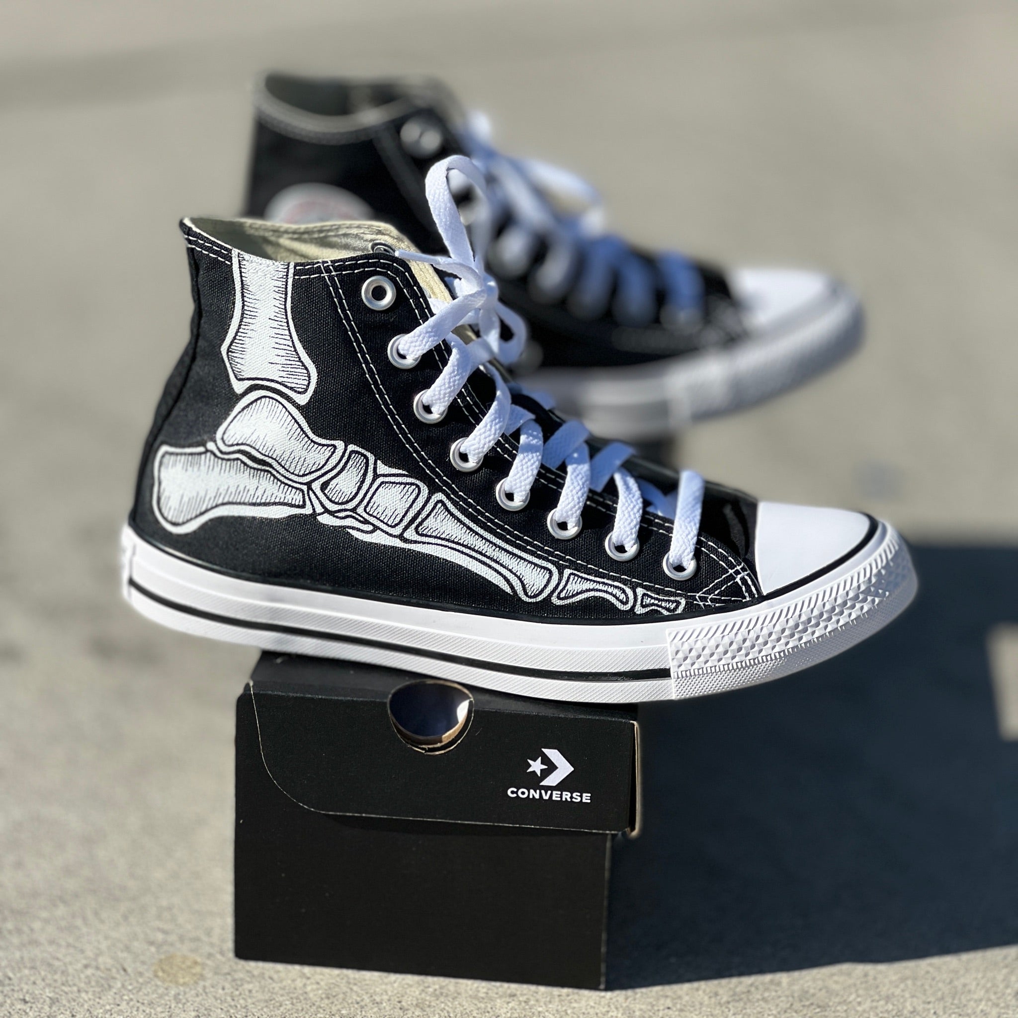 Converse custom france hot sale