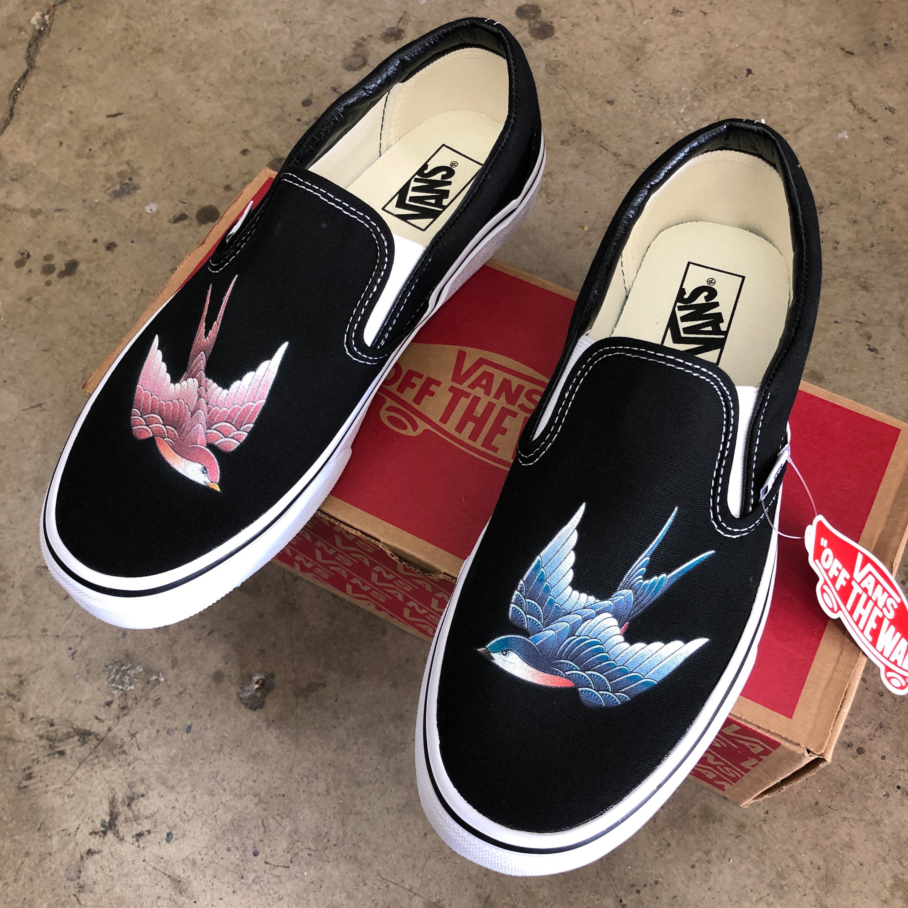 Coolest custom vans on sale shoes