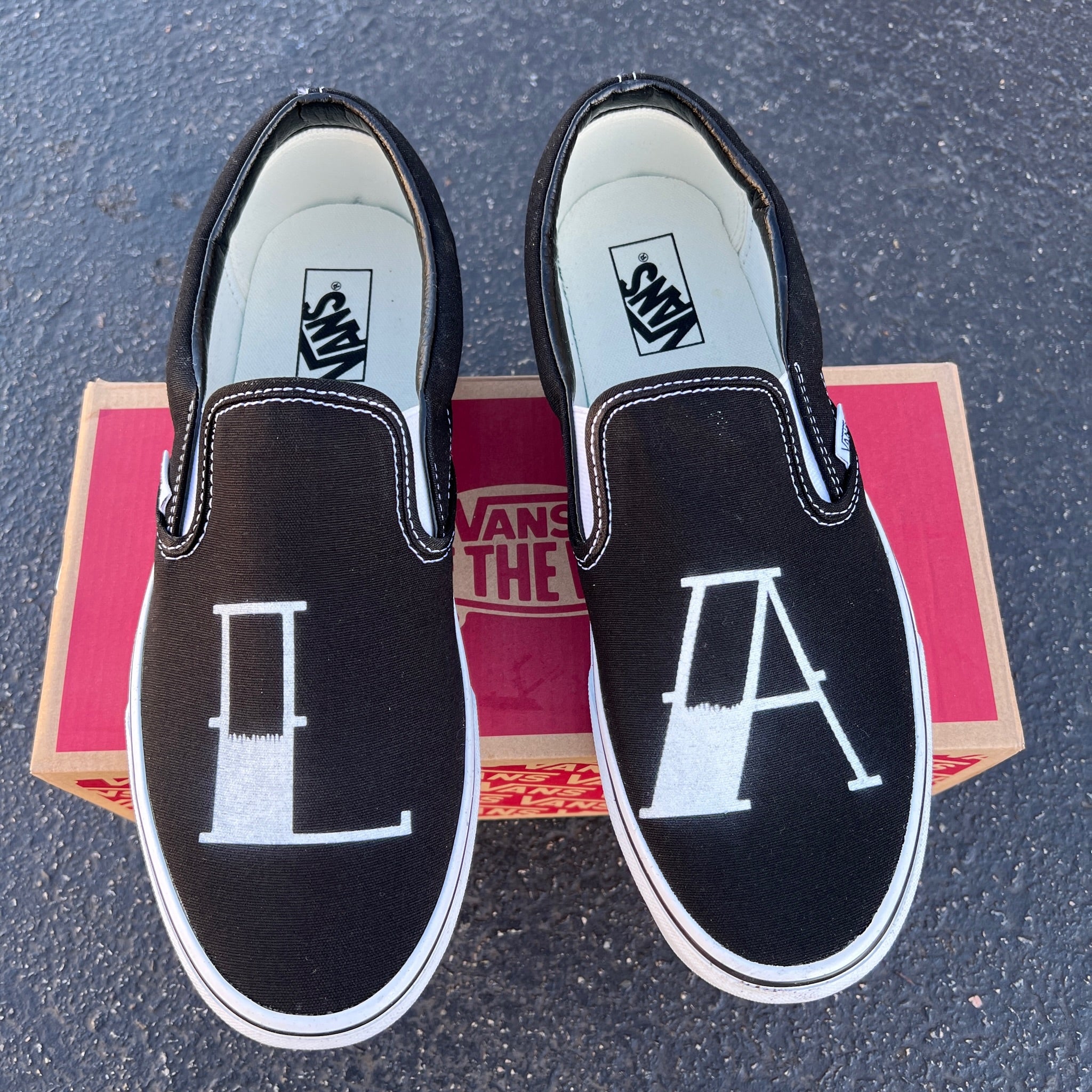 Custom vans shop shoes los angeles