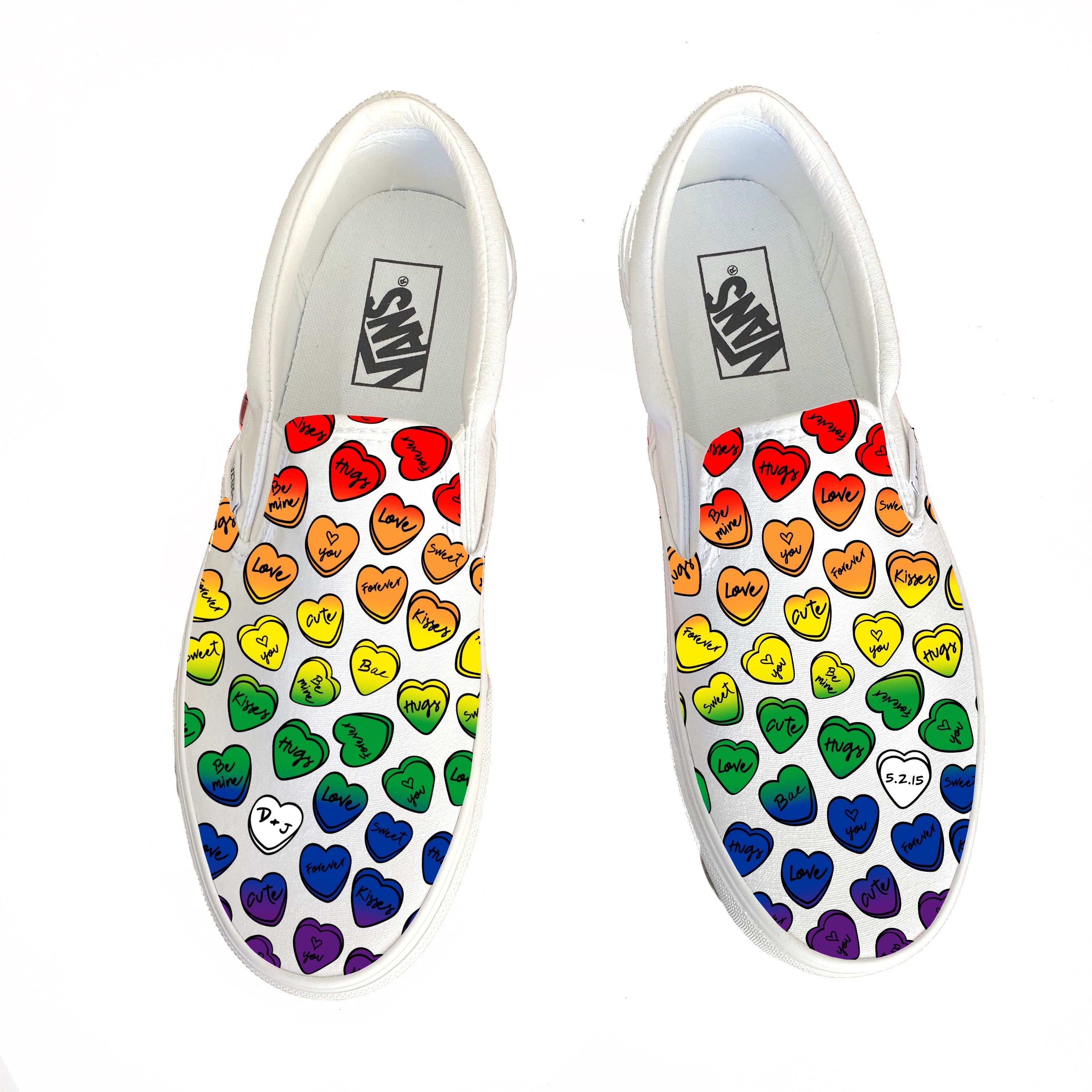 Custom hot sale pride shoes