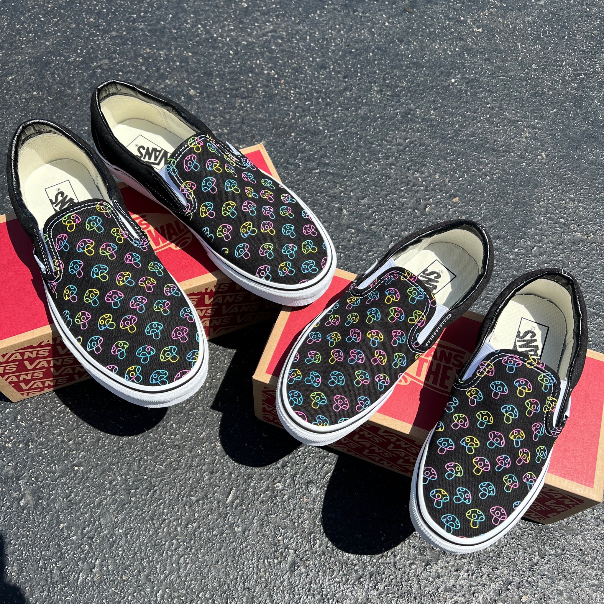 Vans slip on nintendo sale