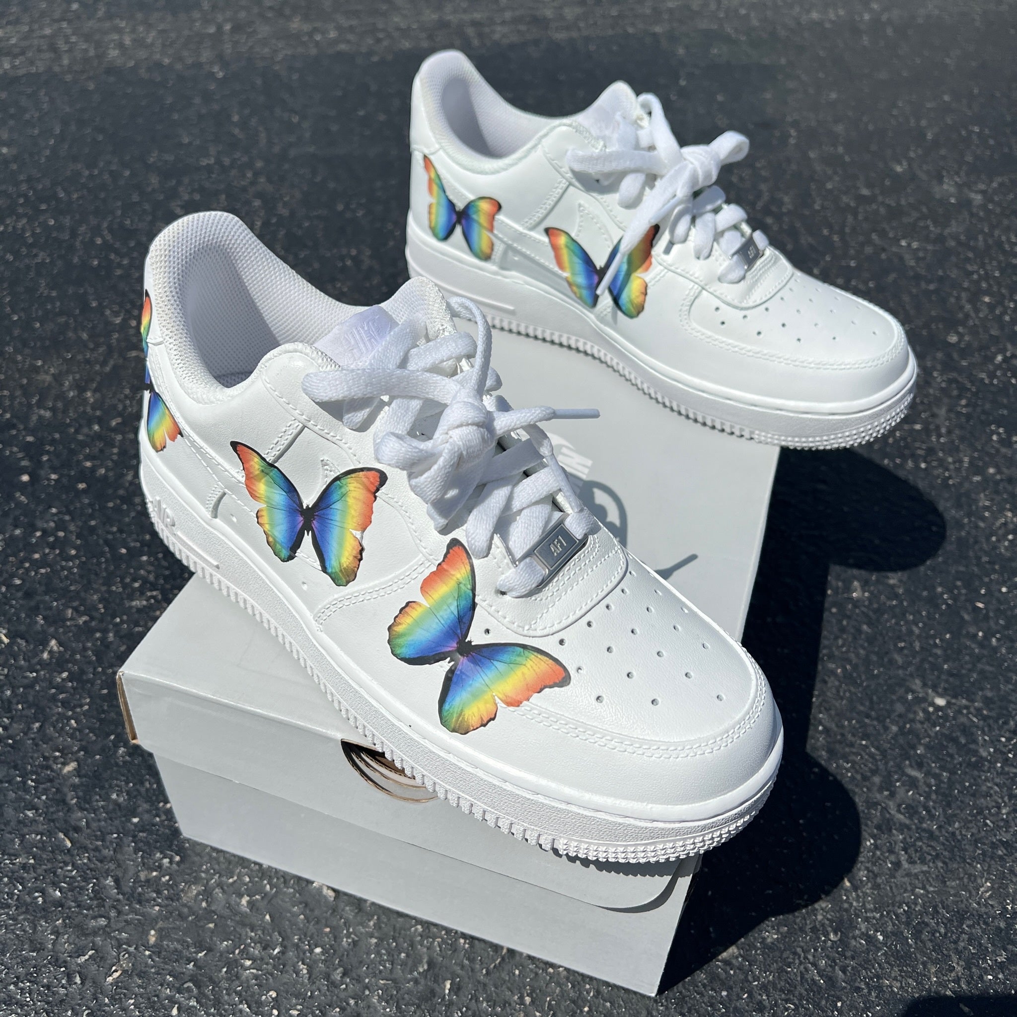 Nike af1 hot sale butterfly