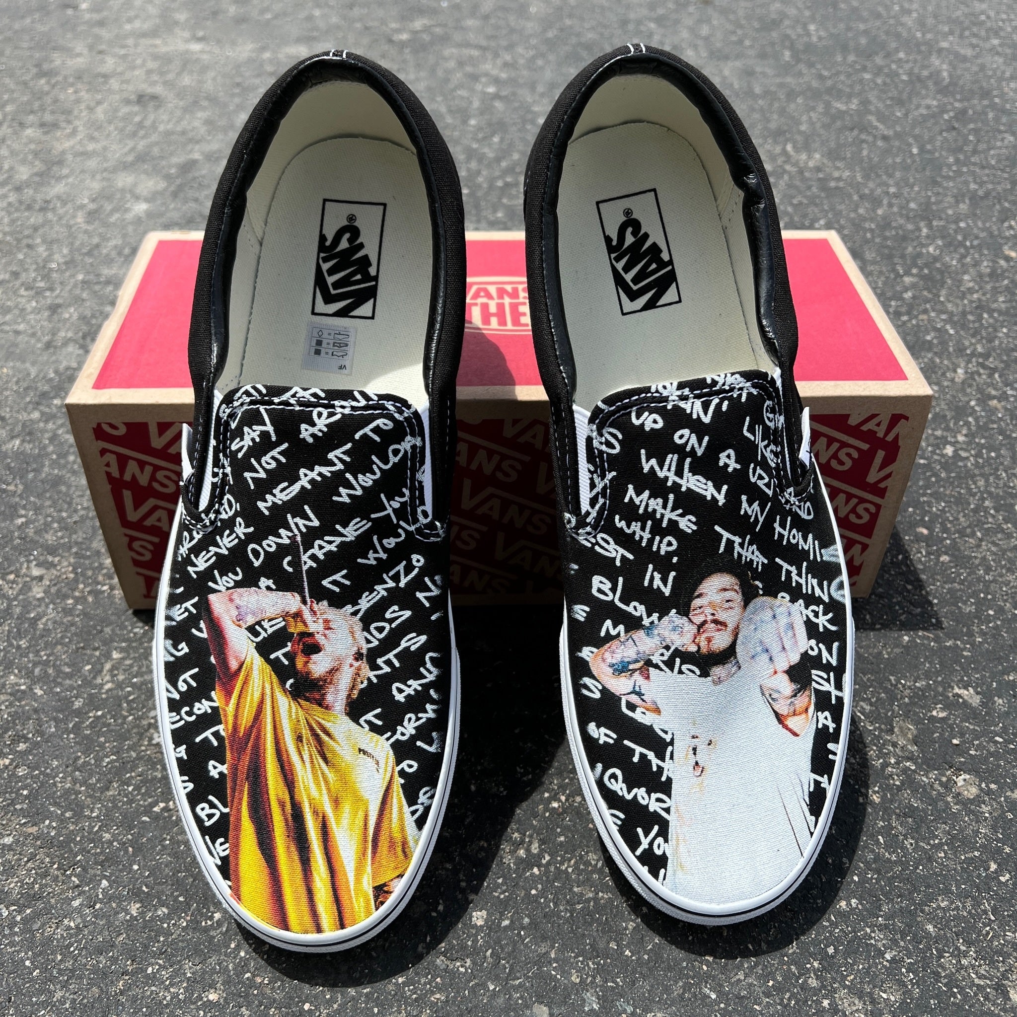 Black 2025 painted vans