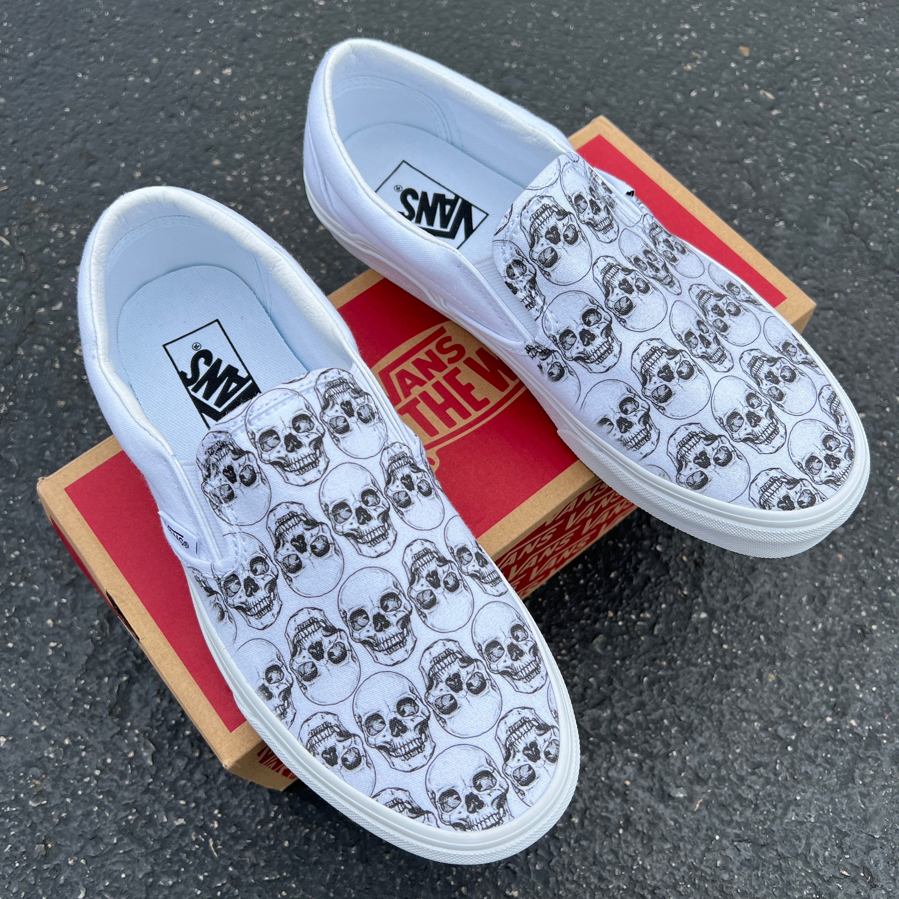 Womens on sale skull vans