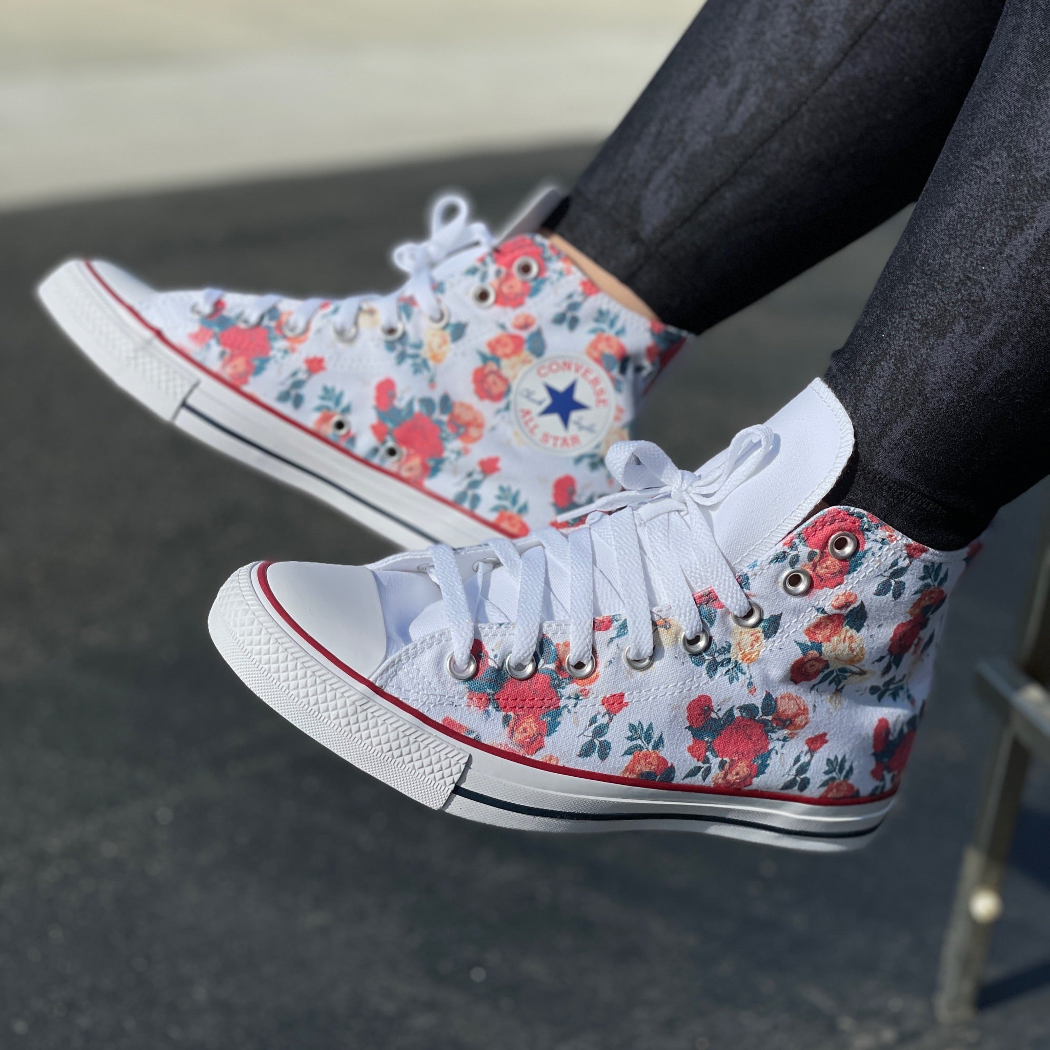 Converse high tops outlet rose