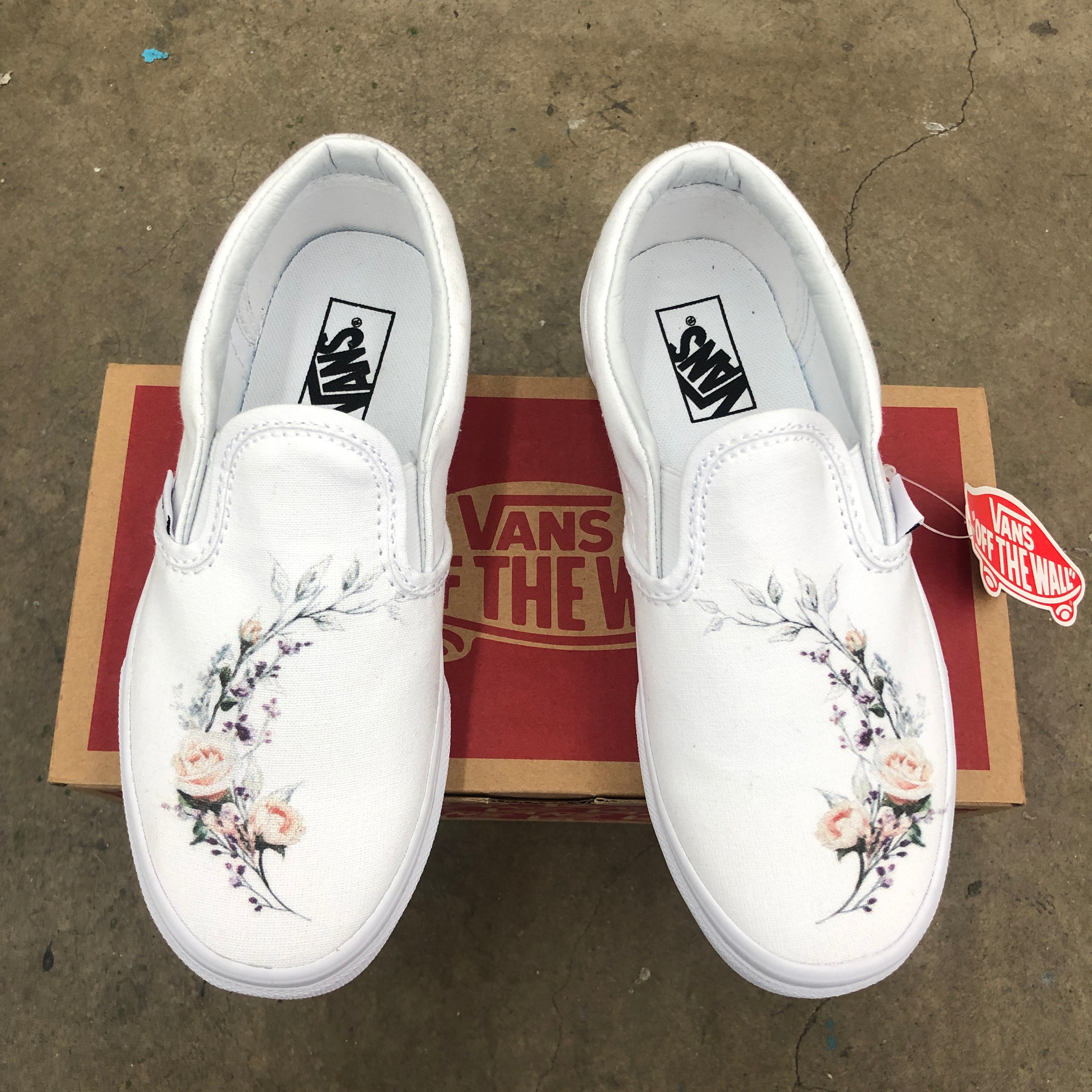 Custom Slip On Vans GO CUSTOM Custom Vans Shoes