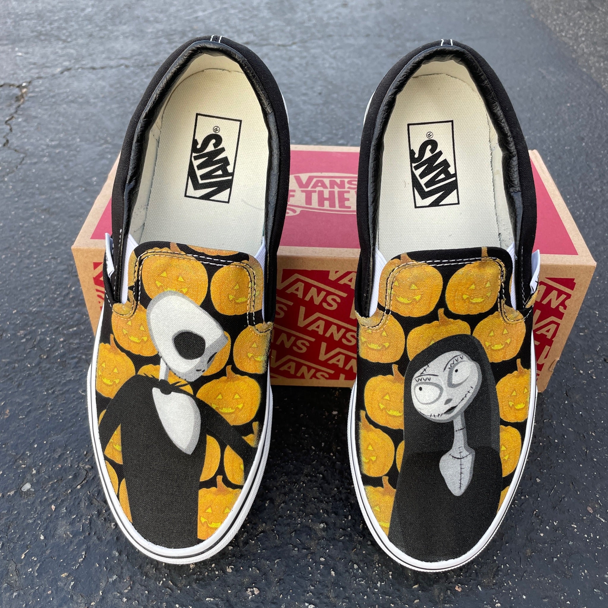 Custom slip on outlet vans ideas