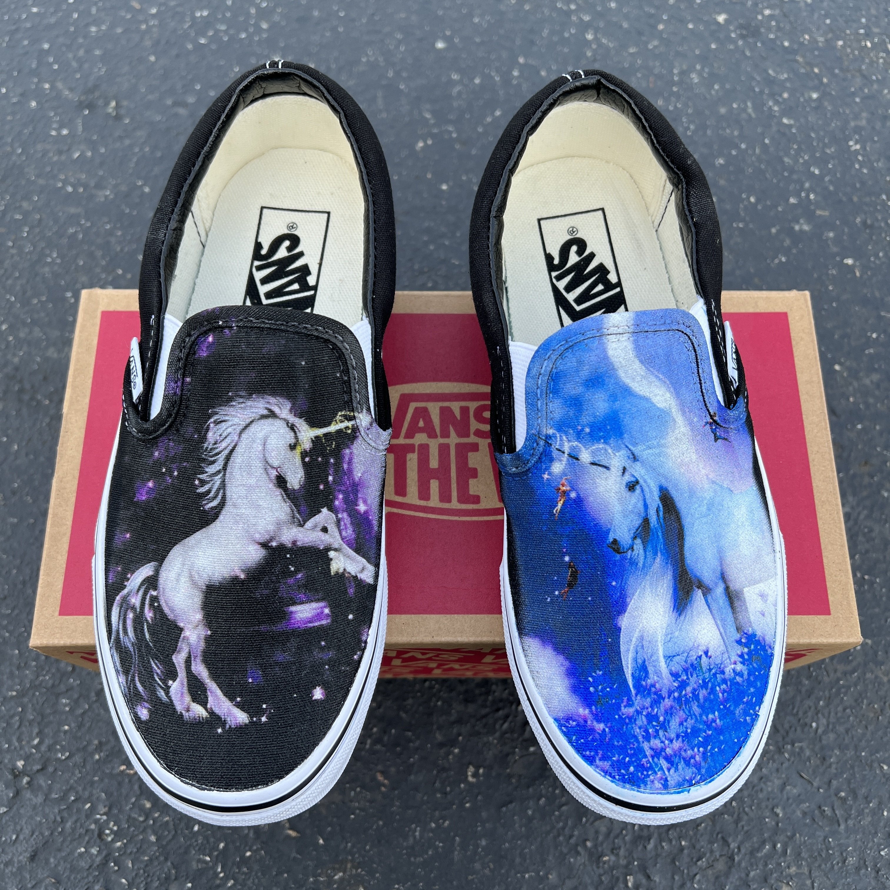 Vans unicorn fashion slip ons