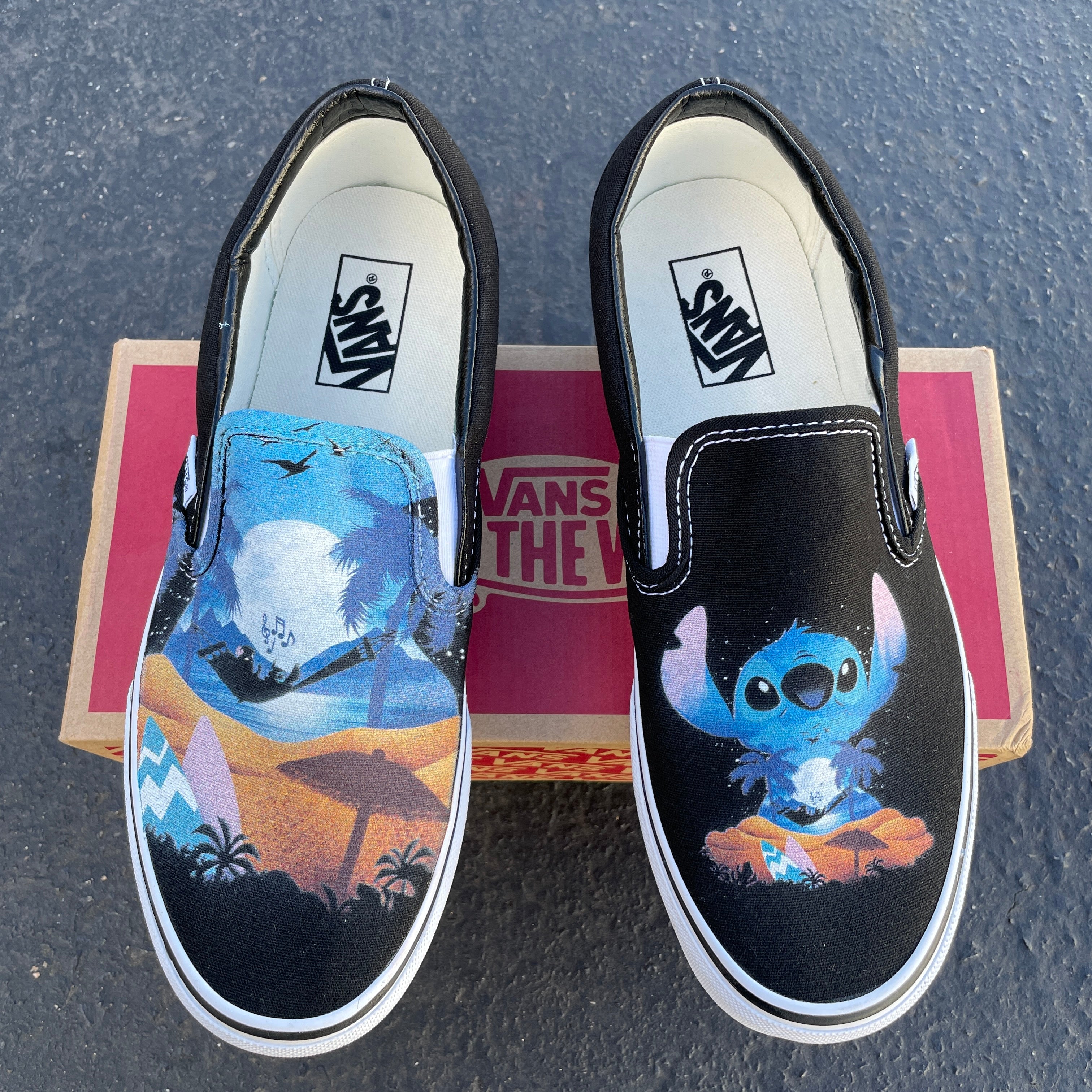 Custom lilo outlet and stitch vans