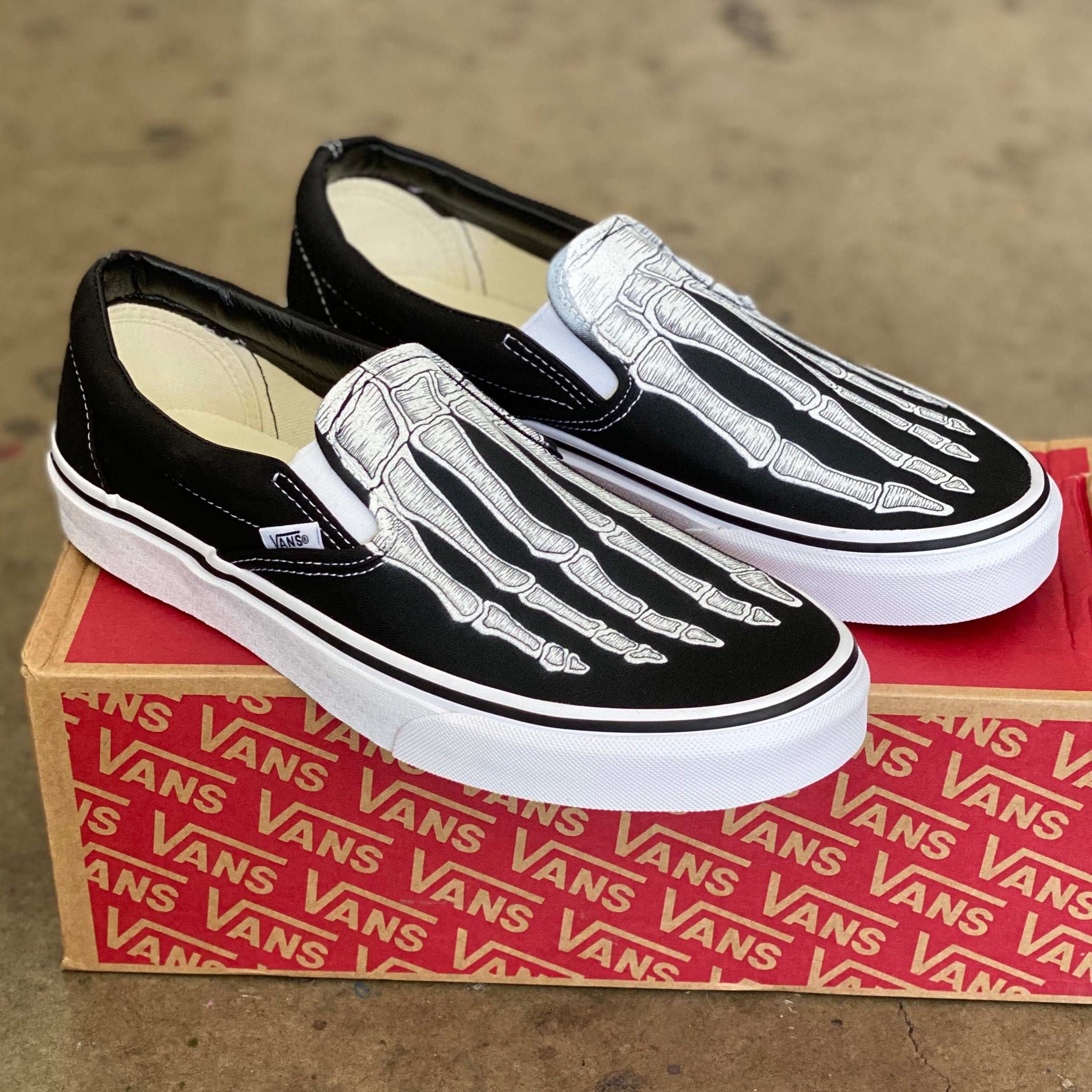 Vans foot outlet